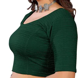 sanmati Round Neck Women Blouse image 2