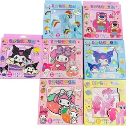 Diamond Painting Kit for Kids RANDOM DESIGNE (PACK OF 1)-image-6