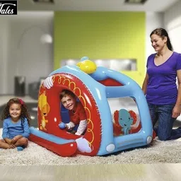 littlebloom PVC Swimming Pool With PumpLittlebloom7113 Inflatable Hoppers & Bouncer image 3