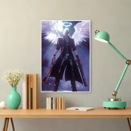 art recall Devil May Cry Wall Poster Anime Poster For Wall Photographic Paper image 3
