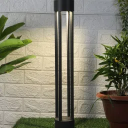 eliante by jainsons lights Nestro Grey Aluminium Garden Light image 1
