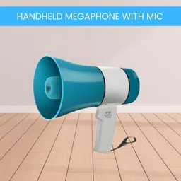 frony King Bhopu with High Volume Speaker, Battery Backup and Recording FeatureW104 Handheld Megaphone and Rechargeable Siren Loudspeaker With USB/Memory CardK9 Outdoor PA System image 1
