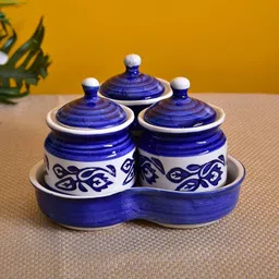 jetwals CERAMIC TREY SET Tray, Container Serving Set-picture-16