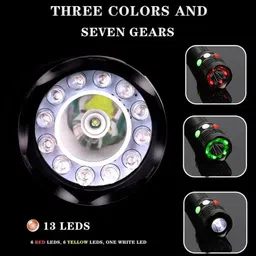 ascentech Tri Colour Red Green White Signal Torch Torch image 2