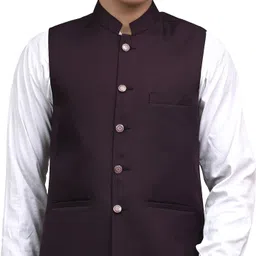 nadwi garments Solid Men Waistcoat-picture-21