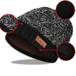 knotyy Self Design Beanie-picture-17