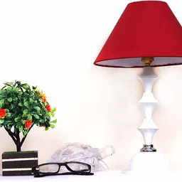candela NEW2025_Conical Shade Table Lamp (Maroon) Table Lamp-picture-32