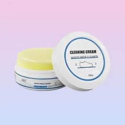 juggaris White Shoe Cleaning while Multi-surface Leather, Canvas, Sports Shoe Cream-image-1