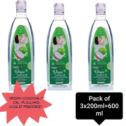 greennut Extra Virgin Coconut Oil Cold Pressed Pack of 3X200ML Hair Oil-picture-26