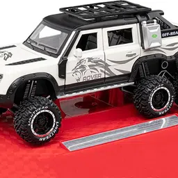 deuson ecom Defender Car 6 Wheel Diecast Metal Model Car Light Sound Pull Back Toy Car Kids-picture-34
