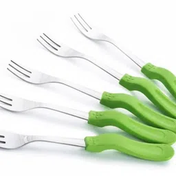 blluex FORK SPOON (10 PCS SET) Stainless Steel Fruit Fork, Salad Fork, Dinner Fork, Dessert Fork, Baby Fork Set-picture-20