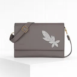 reshu Grey Women Sling Bag women,s sling cross-body bags with adjustable shoulder straps and 4 pocket |-picture-16