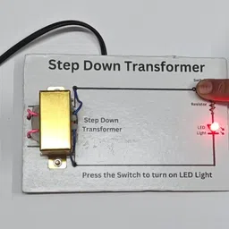 erhindia Step Down Transformer Investigatory Physics Project Working Model Class 12 image 3