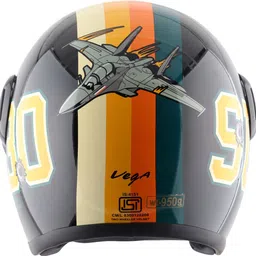 vega Fighter Jet Motorbike Helmet image 4