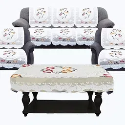 udeek Cotton 3 Seater Sofa Floral Cover-picture-17