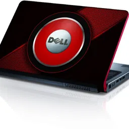 Techfit Circle Dell Red - Removable Vinyl HD Printed Laptop Skin/Sticker/Cover for 13.1, 13.3, 14.1, 14.4, 15.1, 15.6 inches Vinyl Laptop Decal 15.6-picture-23