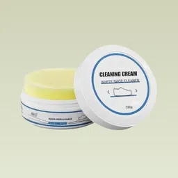 POLYGON White Shoe Polishing Cream and Care Multi-surface Leather, Canvas, Sports Shoe Cream-image-4