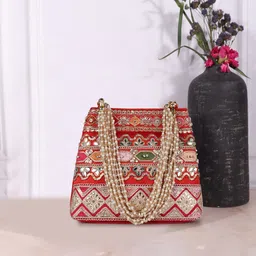 planx Women Red Potli-picture-12