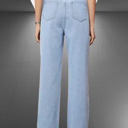 shrutika Women Regular Low Rise Light Blue Jeans image 2