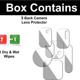 SHAKU Back Camera Lens Glass Protector for Vivo V60e 5G image 5