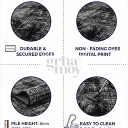grhamoy 60 cm X 150 Polyester Carpet image 4