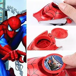 bigwheel Spiderman Shooter Gloves Web Disc Launcher Flying Disc Toy for Kids image 4