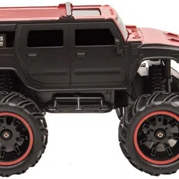 elektra 1:20 Hummer Rock Crawler Monster Truck Racing Car Rechargeable (Red) image 4