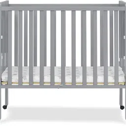 delta children Lee Portable Folding Mini Crib with 1.5-Inch Mattress image 3