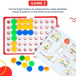 ratnas Button Art Transport Preschool Learning Game image 3