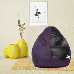 flipkart perfect homes studio XXL Tear Drop Bean Bag Cover (Without Beans)-picture-18