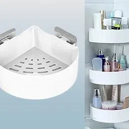 cofp rack and shelf plastic (Number of Shelves - 3, Multicolour)_82 Plastic Wall Shelf-picture-28