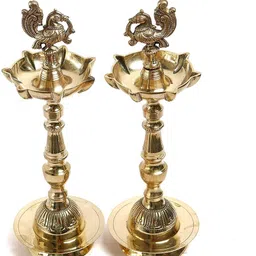 the spiritual living Brass (Pack of 2) Table Diya image 4