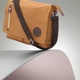 storite Brown Men & Women Sling Bag Cross Body Travel Office Business Messenger One Side Shoulder Bag-picture-19