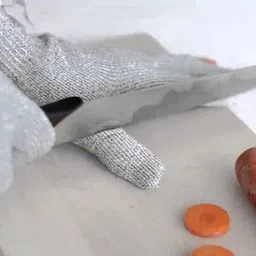 baragokul enterprise Anti-Cut Reusable Protective Safety Gloves for Multipurpose use(1Pair) Nylon Safety Gloves image 4