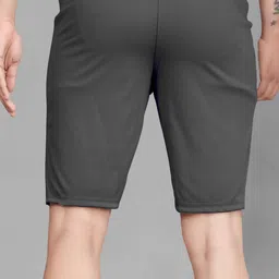 wereko Pack of 3 Solid Men Grey, Green, Silver Casual Shorts image 2