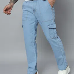 denim look Men Cargos-picture-23