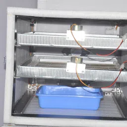 metro impex AC/DC12V Mini incubator egg capacity 128 fully automatic hatcher Egg Incubator image 2