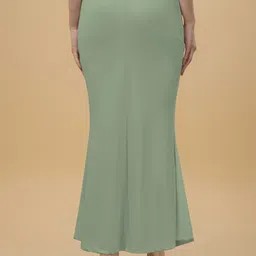 Shayonam and Shayonam Fishcut Saree Shapewear Pista Lycra Bland Petticoat Lycra Blend Petticoat image 2