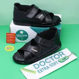 doctor extra soft Men Memory Foam Sandals Ortho Care Orthopedic Diabetic Comfort Doctor Soft Flats Sandal-picture-11