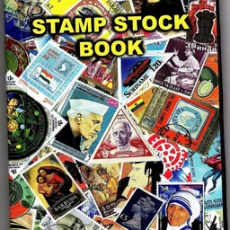 gold mint PVC World Stamp Album Collection Stock Book 20 Pages / Sides - 22 x 16 cm Medium Stamp Album-picture-36
