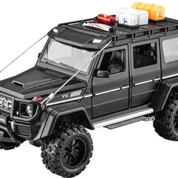 manaki enterprise 1:24 Diecast Model Alloy MERC-edes-Benz G550-4X4 Modified Metal Pull Back Car-picture-16