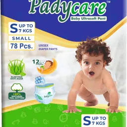 padycare Easy Dry Diaper Pants with 12 hrs absorption Small Size, UP To 7 Kgs - S-picture-21