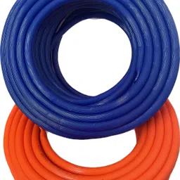 sos PINK BLUE MULTICOLOUR Metallic Yellow Multipurpose Hose Pipe with 8-Mode Spray Gun Hose Pipe-picture-41