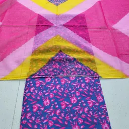 shree sadu mata saree center Solid Semi Stitched Rajputi Poshak image 1