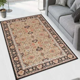 maa home concept Multicolor, Beige, Multicolor Velvet Carpet-picture-25