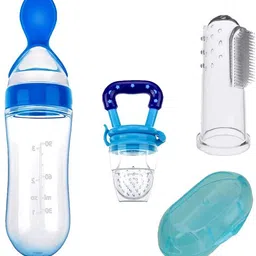 ghlarjaisa Baby Food Feeder And Baby Fruit Nibbler & Tongue Cleaner pack of 3 Teether and Feeder-picture-15