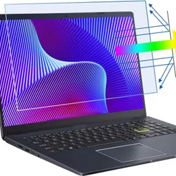 Saco Screen Guard for (Blue Light Blocking Anti Glare) 2022 Asus Vivobook Pro 14 M3400QA-KM502WS, KM512WS OLED 14 Inch Laptop 16:10 Aspect Ratio-picture-10