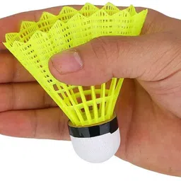 ved Plastic Badminton Shuttlecock Plastic Shuttle - Multicolor image 5