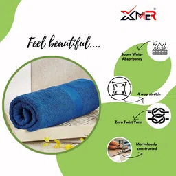 xmer Terry Cotton 480 GSM Bath Towel image 3