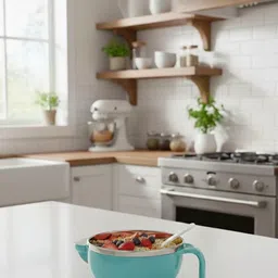 aardev enterprises SMART BABY STEEL BOWL - STAINLESS STEEL, BPA FREE PLASTIC, POLYPROPYLENE PLASTIC image 4